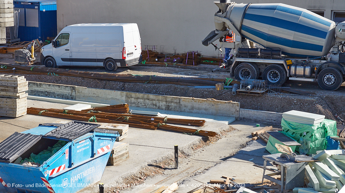 16.03.2023 - Haus für Kinder in der Quiddestraße 3 in Neuperlach